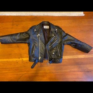 Vintage Motorcycle jacket petite